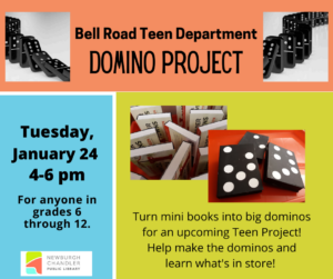 Teen Program- Domino Project @ Bell Road Library Teen Activity Room | Newburgh | Indiana | United States