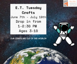 ET Tuesday Crafts @ Newburgh Chandler Public Library | Newburgh | Indiana | United States