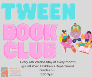 Tween Book Club @ Newburgh Chandler Public Library | Newburgh | Indiana | United States