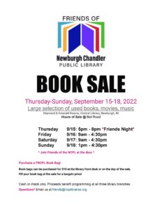 Friends of NCPL Book Sale @ Bell Road Library