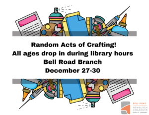 Random Acts of Crafting @ Newburgh Chandler Public Library | Newburgh | Indiana | United States