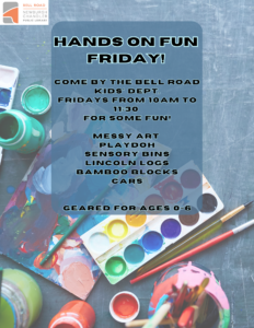 Hands on Fun Friday!