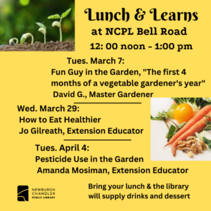 Lunch and Learn Fun Guy In The Garden