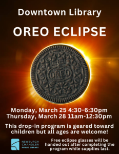 Downtown Library Oreo Eclipse Flyer