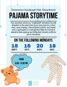Pajama Storytime @ Downtown Newburgh Library