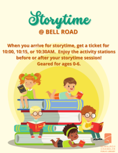 Storytime @ Bell Road Kids' Dept.