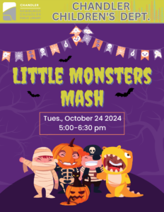 Little Monsters Mash @ Chandler Children's Dept.