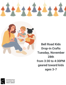 Drop-In Crafts - Bell Road Kids @ Newburgh Chandler Public Library | Newburgh | Indiana | United States