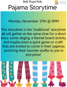 Pajama Storytime - Bell Road @ Newburgh Chandler Public Library | Newburgh | Indiana | United States