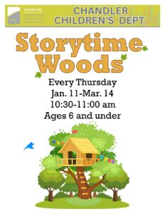 Chandler Children's Storytime Woods @ Newburgh Chandler Public Library | Chandler | Indiana | United States