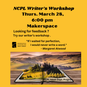 NCPL Writer's Workshop