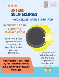Art and Solar Eclipses @ Newburgh Chandler Public Library | Newburgh | Indiana | United States