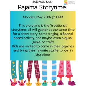 Bell Road Kids Pajama Storytime @ Newburgh Chandler Public Library | Newburgh | Indiana | United States