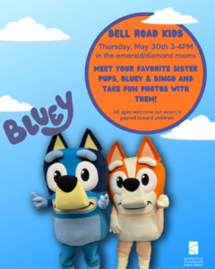 Bell Road Kids- Bluey and Bingo Meet and Greet @ Newburgh Chandler Public Library | Newburgh | Indiana | United States
